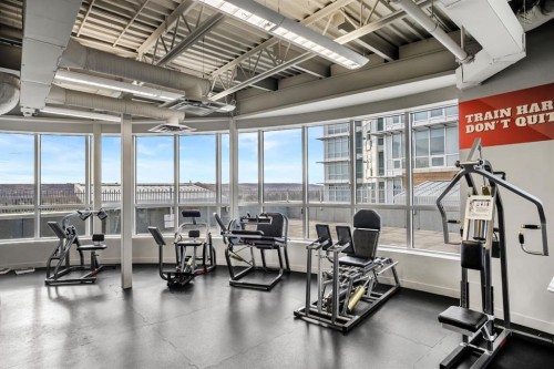 1205-32 Varsity Estates Circle Nw, Calgary, AB - Indoor Photo Showing Gym Room