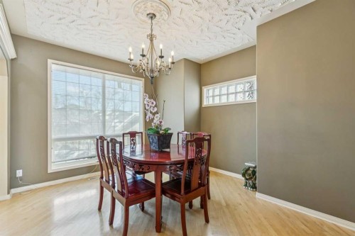 22 Valley Creek Road Nw, Calgary, AB - Indoor Photo Showing Dining Room