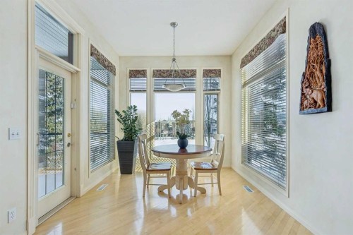 22 Valley Creek Road Nw, Calgary, AB - Indoor Photo Showing Dining Room