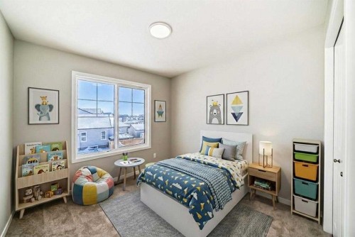 354 Ellen Park, Crossfield, AB - Indoor Photo Showing Bedroom