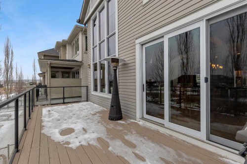 70 Chaparral Valley Square Se, Calgary, AB - Outdoor With Deck Patio Veranda With Exterior