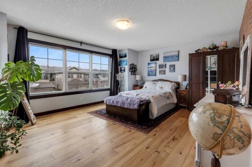 70 Chaparral Valley Square Se, Calgary, AB - Indoor Photo Showing Bedroom