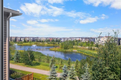 223 Howse Drive Ne, Calgary, AB - Outdoor With Body Of Water With View