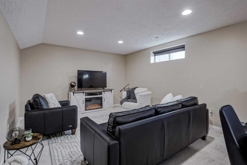 67 Silver Springs Way Nw, Airdrie, AB - Indoor Photo Showing Basement