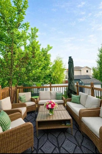 67 Silver Springs Way Nw, Airdrie, AB - Outdoor With Deck Patio Veranda With Exterior