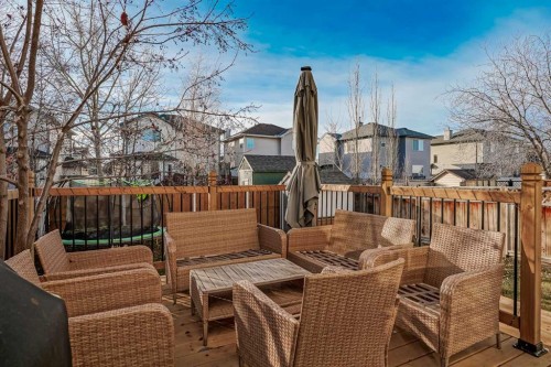 67 Silver Springs Way Nw, Airdrie, AB - Outdoor With Deck Patio Veranda