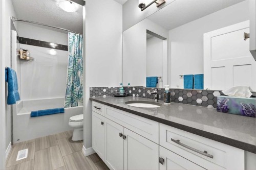 142 Masters Common Se, Calgary, AB - Indoor Photo Showing Bathroom
