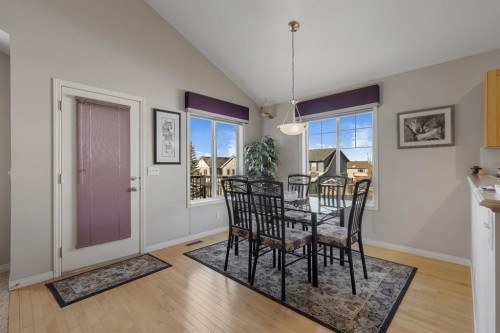 23 Evansbrooke Manor Nw, Calgary, AB - Indoor Photo Showing Dining Room