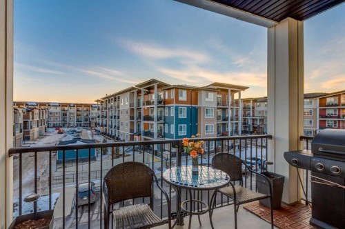 312-10 Walgrove Walk Se, Calgary, AB - Outdoor With Balcony With Exterior