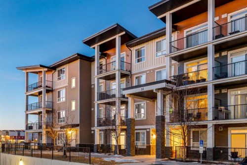 312-10 Walgrove Walk Se, Calgary, AB - Outdoor With Balcony With Facade