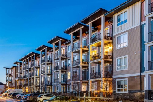 312-10 Walgrove Walk Se, Calgary, AB - Outdoor With Balcony With Facade