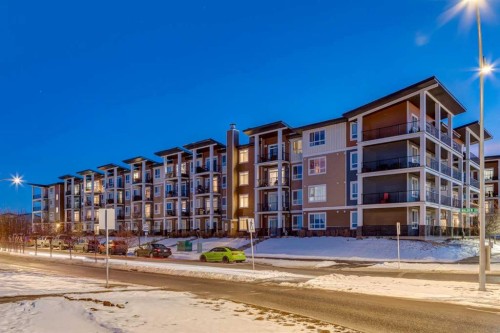 312-10 Walgrove Walk Se, Calgary, AB - Outdoor With Balcony With Facade
