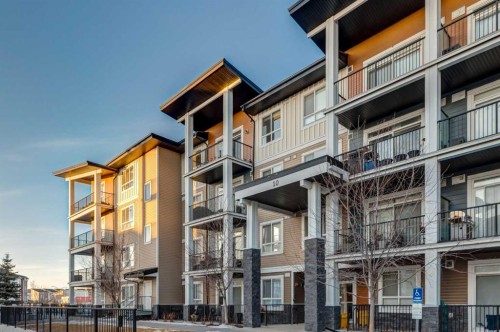 312-10 Walgrove Walk Se, Calgary, AB - Outdoor With Balcony With Facade