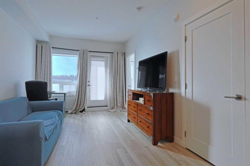 403-138 Sage Valley Common Nw, Calgary, AB - Indoor Photo Showing Living Room