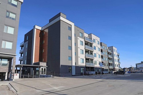 403-138 Sage Valley Common Nw, Calgary, AB - Outdoor With Balcony With Facade