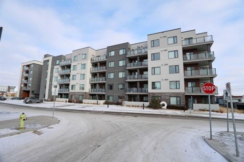403-138 Sage Valley Common Nw, Calgary, AB - Outdoor With Balcony With Facade