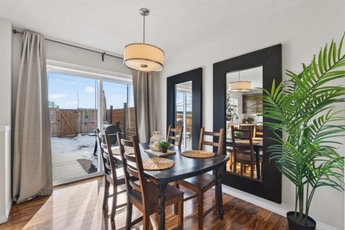 338 Cranford Park Se, Calgary, AB - Indoor Photo Showing Dining Room