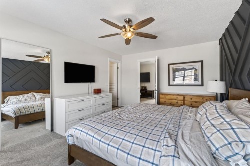 338 Cranford Park Se, Calgary, AB - Indoor Photo Showing Bedroom