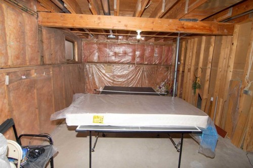 237 Sandarac Drive Nw, Calgary, AB - Indoor Photo Showing Basement