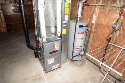 237 Sandarac Drive Nw, Calgary, AB - Indoor Photo Showing Basement