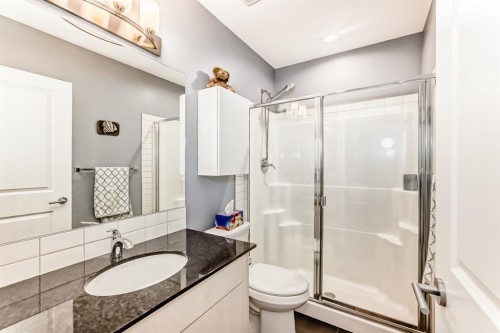 91 Baysprings Terrace, Airdrie, AB - Indoor Photo Showing Bathroom