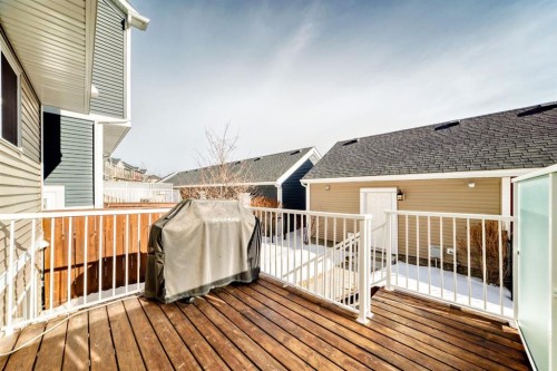 91 Baysprings Terrace, Airdrie, AB - Outdoor With Deck Patio Veranda With Exterior
