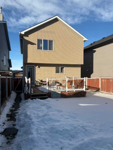 35 Saddlebrook Link Ne, Calgary, AB - Outdoor With Deck Patio Veranda With Exterior
