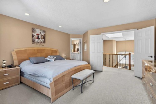 4754 Hamptons Way Nw, Calgary, AB - Indoor Photo Showing Bedroom