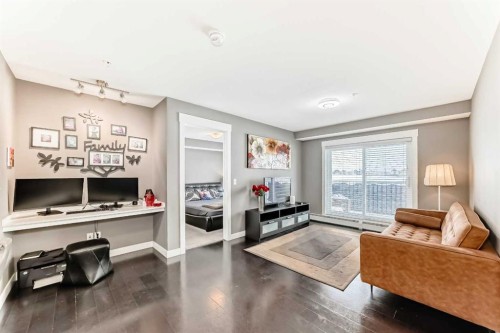 6204-302 Skyview Ranch Drive Ne, Calgary, AB - Indoor Photo Showing Living Room