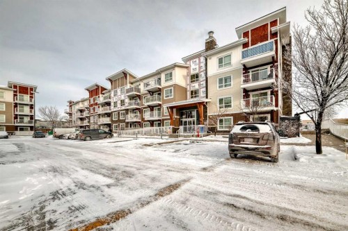 6204-302 Skyview Ranch Drive Ne, Calgary, AB - Outdoor With Balcony With Facade