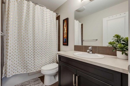159 Mahogany Grove Se, Calgary, AB - Indoor Photo Showing Bathroom