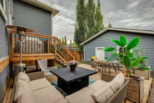 159 Mahogany Grove Se, Calgary, AB - Outdoor With Deck Patio Veranda With Exterior
