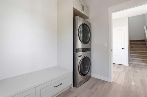 123 Coote Street, Cayley, AB - Indoor Photo Showing Laundry Room