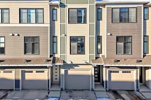 4143 Seton Drive Se, Calgary, AB - Outdoor With Facade