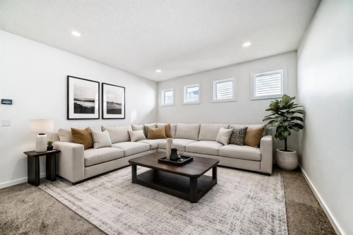 196 Starling Place Nw, Calgary, AB - Indoor Photo Showing Living Room