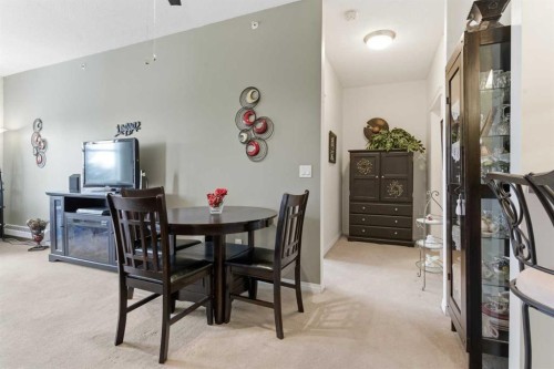 305-37 Prestwick Drive Se, Calgary, AB - Indoor Photo Showing Dining Room