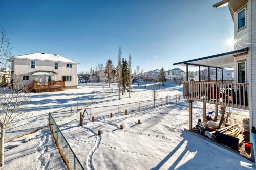 232 Coral Keys Place Ne, Calgary, AB - Outdoor With Deck Patio Veranda