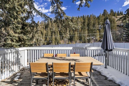 157 Cougar Point Road, Canmore, AB - Outdoor With Deck Patio Veranda