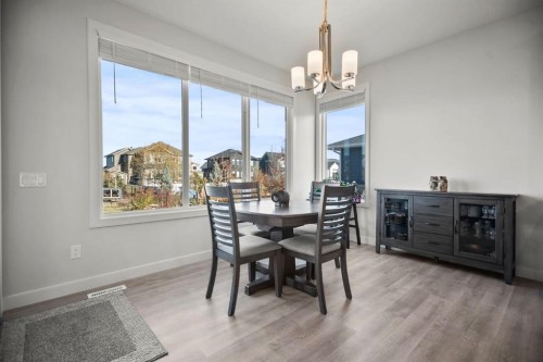 4 Cimarron Estates Gardens, Okotoks, AB - Indoor Photo Showing Dining Room