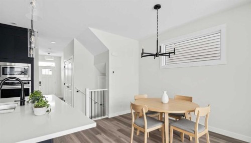 82 Herron Common Ne, Calgary, AB - Indoor Photo Showing Dining Room