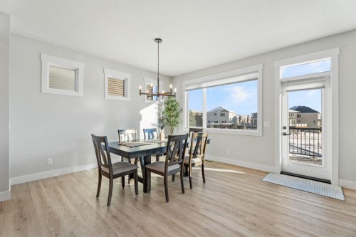 235 Chelsea Park, Chestermere, AB - Indoor Photo Showing Dining Room