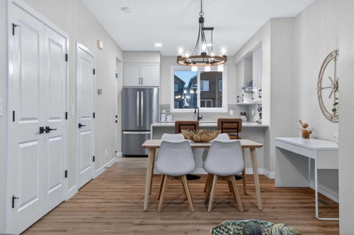 41 Lavender Passage Se, Calgary, AB - Indoor Photo Showing Dining Room