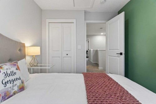 41 Lavender Passage Se, Calgary, AB - Indoor Photo Showing Bedroom