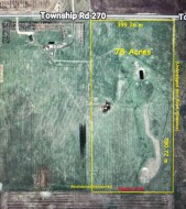 78 Acres Township Road 270  Rural Rocky View County, AB T4B 2A4