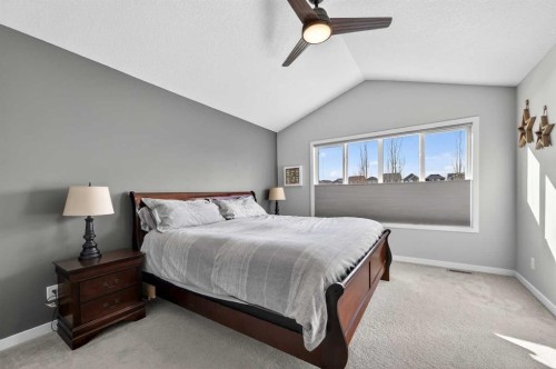 242 Mahogany Passage Se, Calgary, AB - Indoor Photo Showing Bedroom
