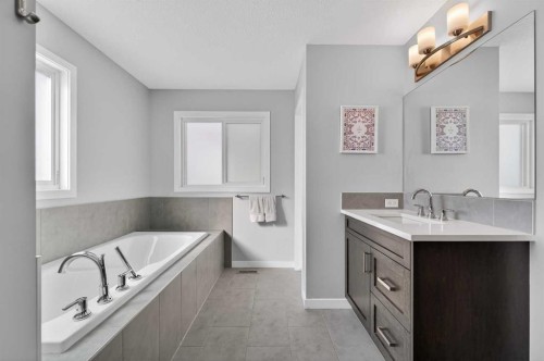 242 Mahogany Passage Se, Calgary, AB - Indoor Photo Showing Bathroom