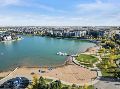 242 Mahogany Passage Se, Calgary, AB - Outdoor With Body Of Water With View