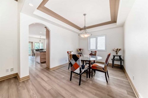 29 Simcoe Gate Sw, Calgary, AB - Indoor Photo Showing Dining Room