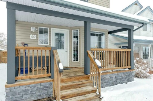 42 Hidden Hills Way Nw, Calgary, AB - Outdoor With Deck Patio Veranda