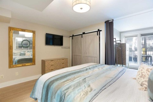 102-350 4 Avenue Ne, Calgary, AB - Indoor Photo Showing Bedroom